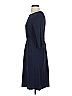 J.Crew Solid Blue Casual Dress Size XS - photo 5