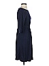 J.Crew Solid Blue Casual Dress Size XS - photo 4