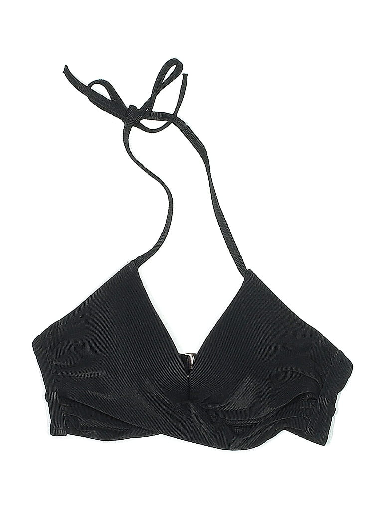 Pre-owned Shade & Shore Swimsuit Top Black Swimwear