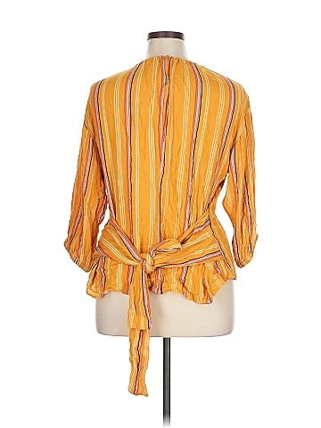 a.n.a. A New Approach 3/4 Sleeve Blouse (view 2)