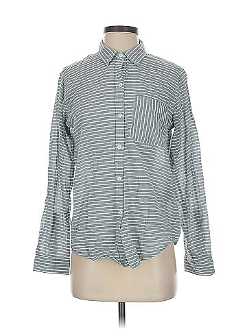 Current/Elliott Long Sleeve Button-Down Shirt (view 1)