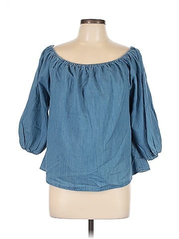 Sanctuary 3/4 Sleeve Blouse (view 1)