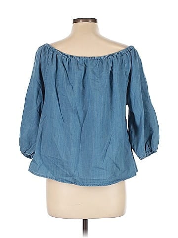 Sanctuary 3/4 Sleeve Blouse (view 2)