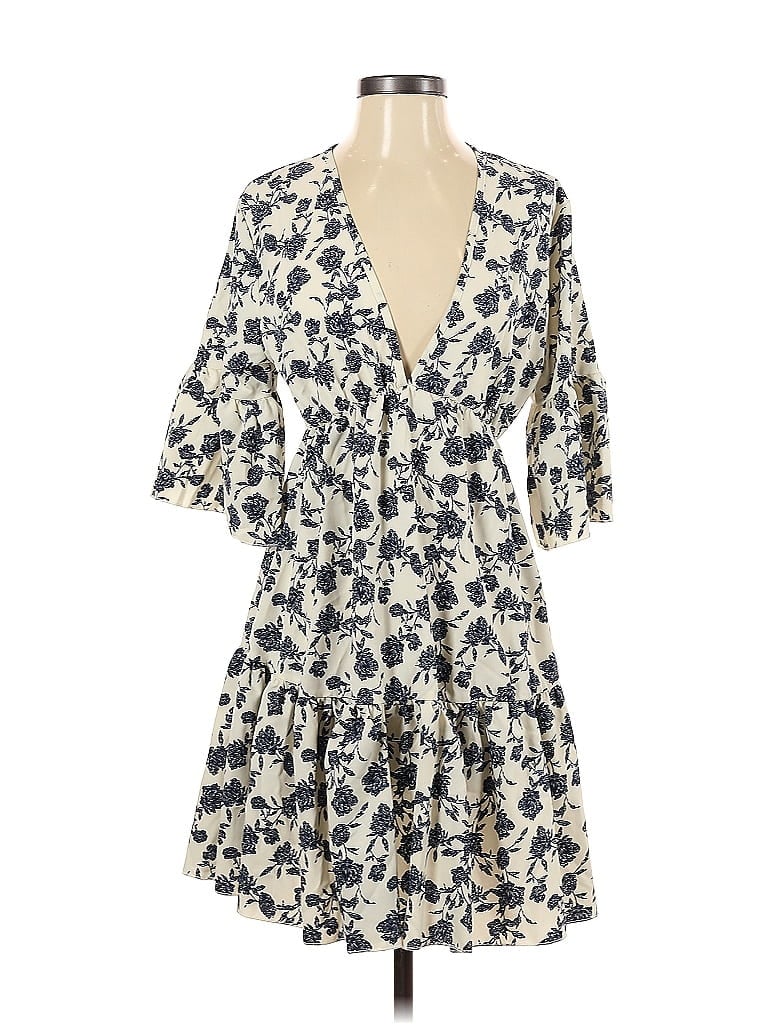 Pre-owned Shein Casual Dress In White