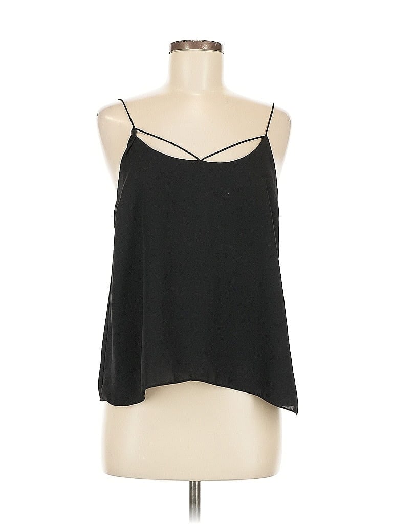 Click to view more detailed imagery on our partner's website Pre-owned Lucca Sleeveless Blouse In Black