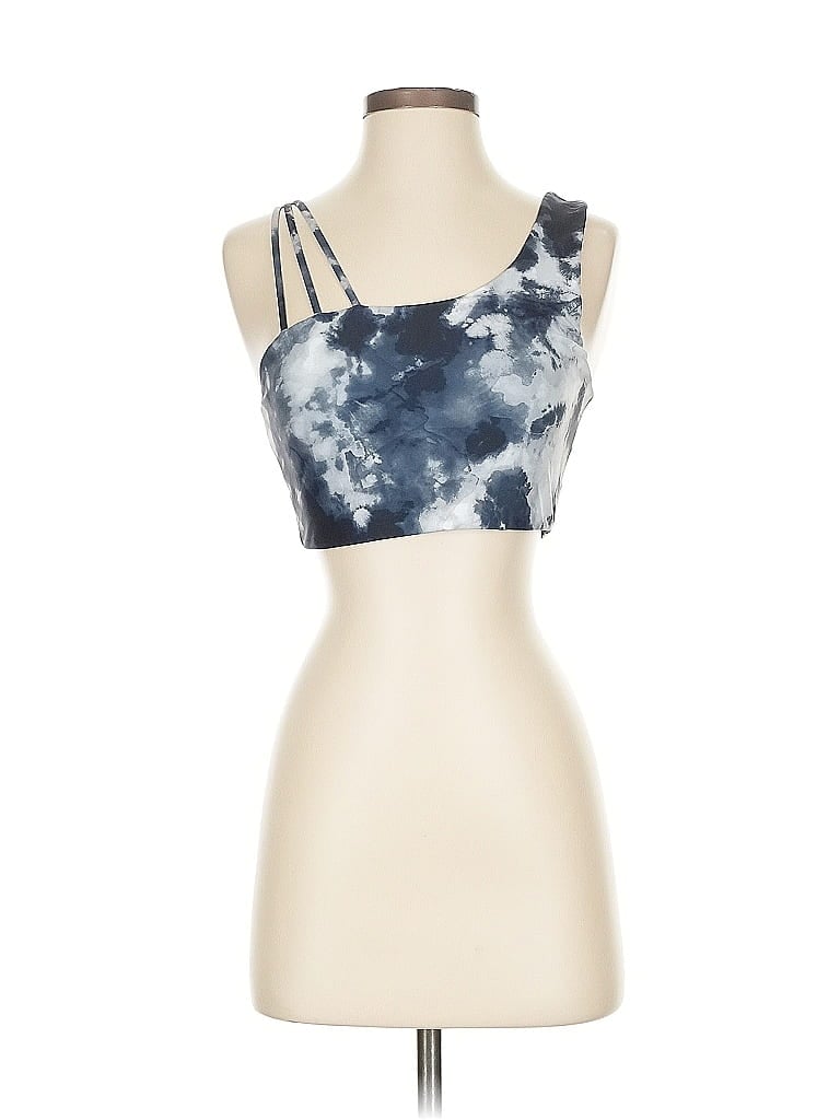 SOUL Pre-owned Tank Top Blue Strapless Neckline Tops