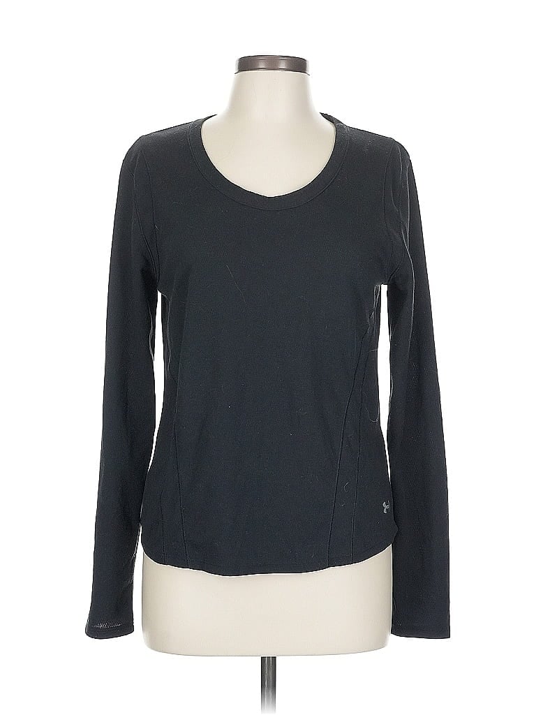 Click to view more detailed imagery on our partner's website Pre-owned Under Armour Long Sleeve T-shirt In Black