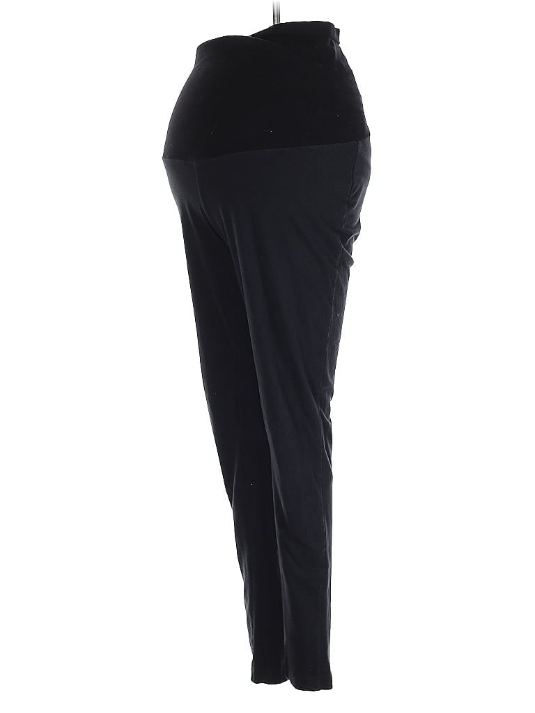 Pre-owned Oh Baby By Motherhood Active Pants In Black