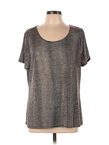 NY Collection Short Sleeve Top (view 1)