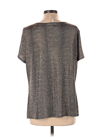 NY Collection Short Sleeve Top (view 2)