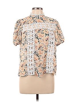Alice Blue Short Sleeve Blouse