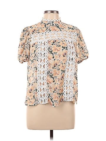 Alice Blue Short Sleeve Blouse (view 1)