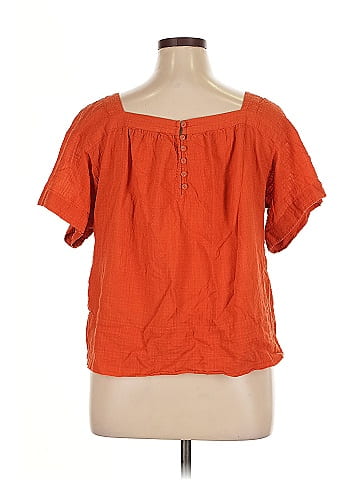 Madewell Short Sleeve Blouse (view 2)