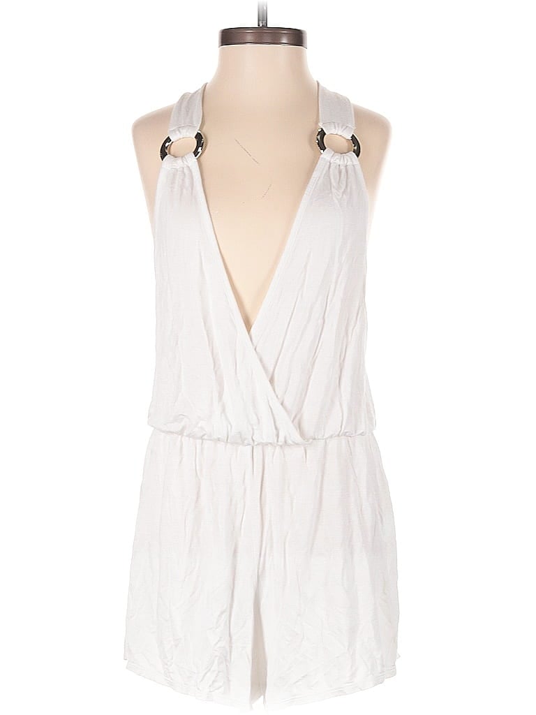 Click to view more detailed imagery on our partner's website Pre-owned Venus Romper In White
