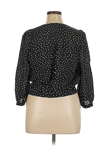 Madewell 3/4 Sleeve Blouse (view 2)