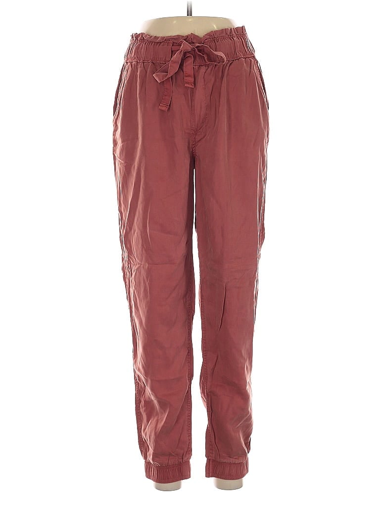 Pre-owned Sonoma Goods For Life Casual Pants In Burgundy
