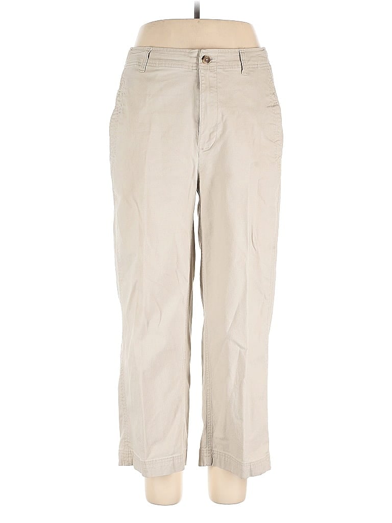 Pre-owned Old Navy Khaki Pant In Brown