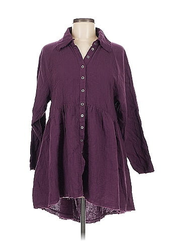 Zenana 3/4 Sleeve Button-Down Shirt (view 1)
