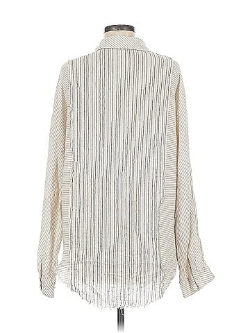 Hem & Thread Long Sleeve Button-Down Shirt (view 2)
