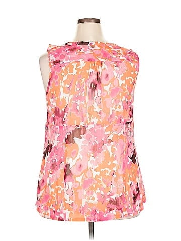 Lane Bryant Outlet Sleeveless Blouse (view 2)