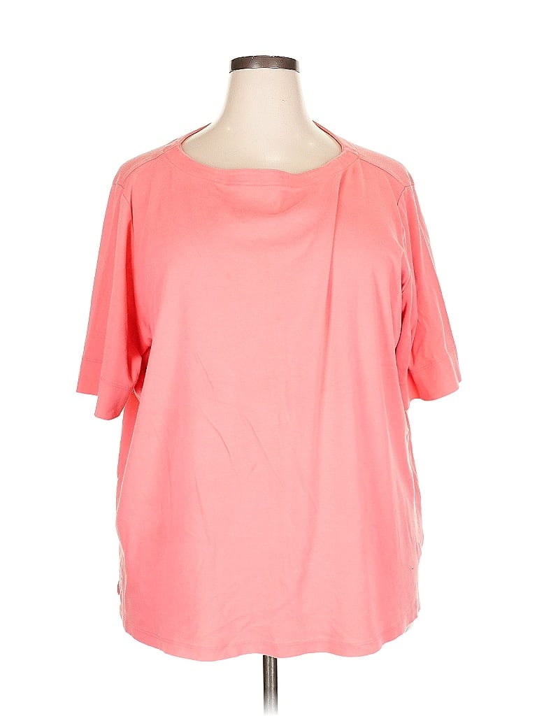 Pre-owned Cj Banks 3/4 Sleeve T-shirt In Pink