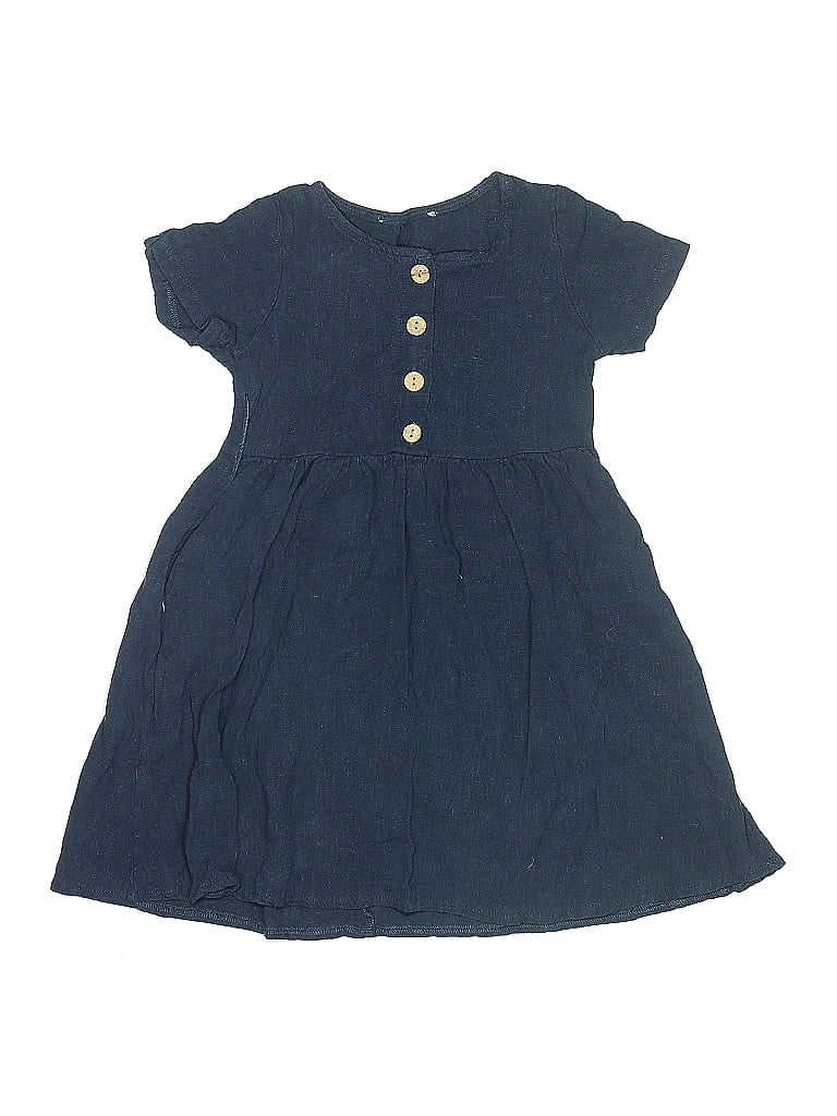 Pre-owned Unbranded Kids' Dress In Blue