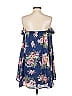 BHLDN 100% Polyester Blue 3/4 Sleeve Blouse Size S - photo 2