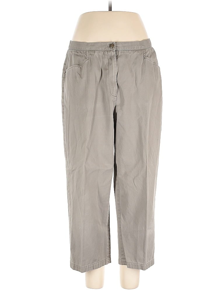 Pre-owned Evan Picone Casual Pants In Brown