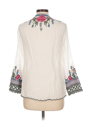 Johnny Was 3/4 Sleeve Blouse (view 2)