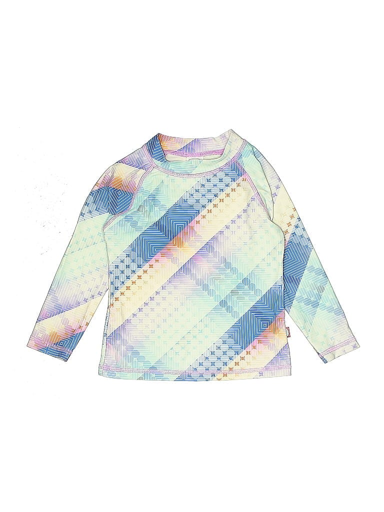 Pre-owned City Threads Kids' Rash Guard In Blue