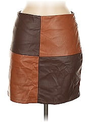 Superdown Faux Leather Skirt
