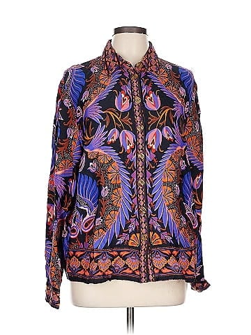 FARM Rio Long Sleeve Blouse (view 1)