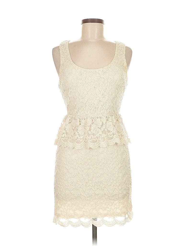 Pre-owned Pins And Needles Cocktail Dress In White