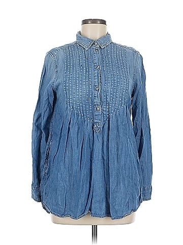 American Eagle Outfitters Long Sleeve Blouse (view 1)