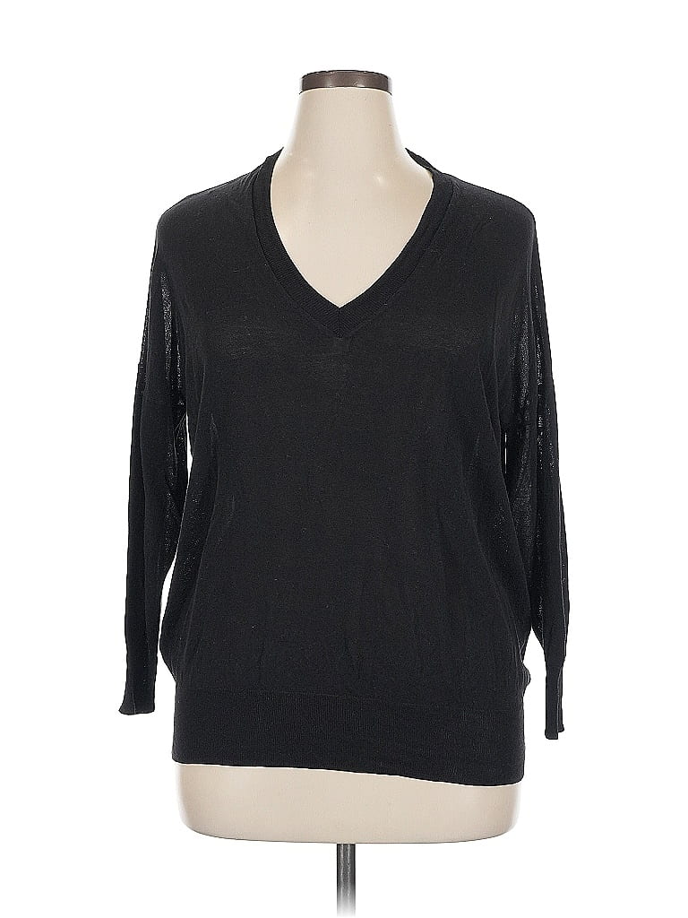 Click to view more detailed imagery on our partner's website Pre-owned Zara Pullover Sweater In Black