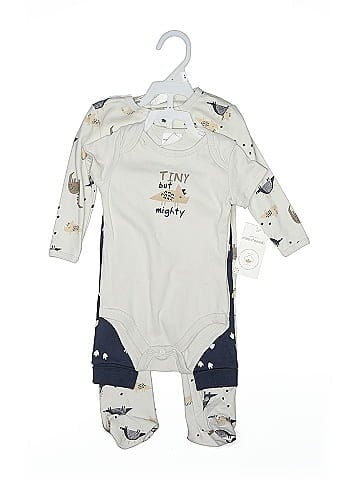 Petit Lem Long Sleeve Onesie (view 1)