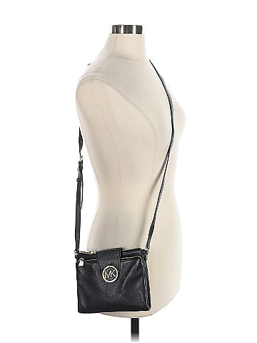 MICHAEL Michael Kors Leather Crossbody Bag (view 2)