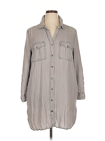 Philosophy Republic Clothing 3/4 Sleeve Button-Down Shirt (view 1)
