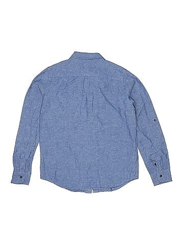 Janie and Jack Long Sleeve Button-Down Shirt (view 2)