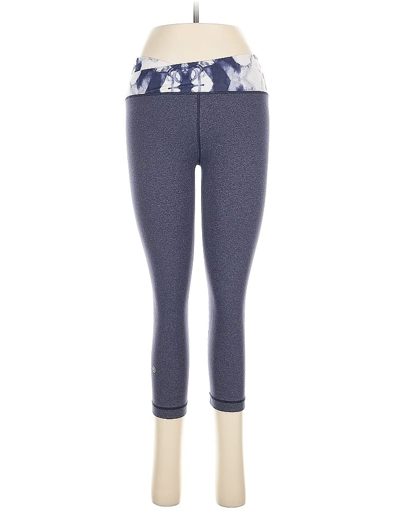 Pre-owned Lululemon Athletica Active Pants In Blue