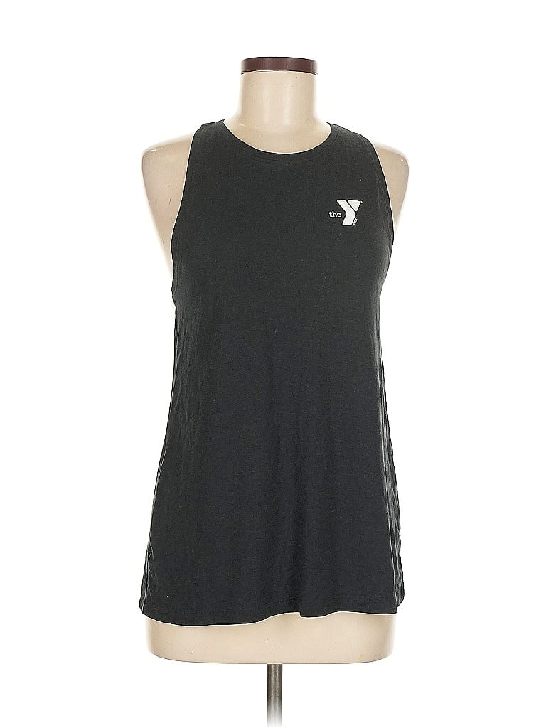 Pre-owned Unbranded Sleeveless T-shirt In Black