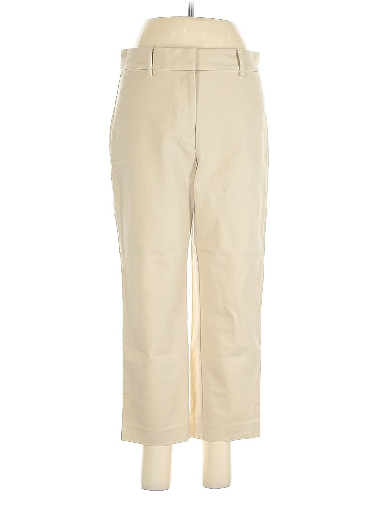 Pre-owned Ann Taylor Loft Khaki Pant In White