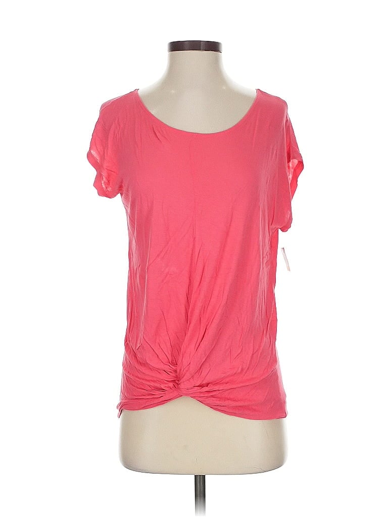 Pre-owned Inc International Concepts Short Sleeve T-shirt In Pink
