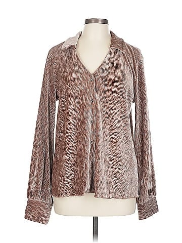 Hem & Thread Long Sleeve Blouse (view 1)