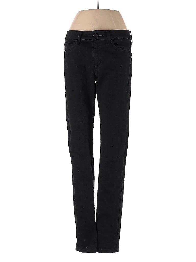 Pre-owned Uniqlo Jeans In Black