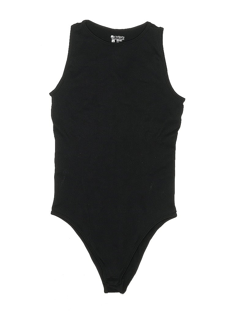Pre-owned Oqq Bodysuit In Black