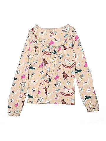 Mini Boden Long Sleeve Blouse (view 2)