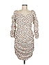 Nicholas 100% Polyester Ivory Cocktail Dress Size 8 - photo 1