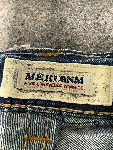Mek Denim USA Hearts Blue Jeans Size 31 waist
