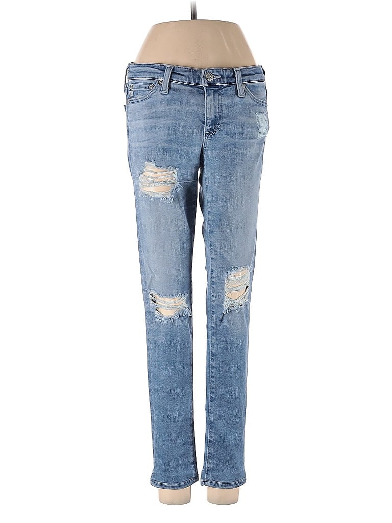 Pre-owned Adriano Goldschmied Jeans In Blue